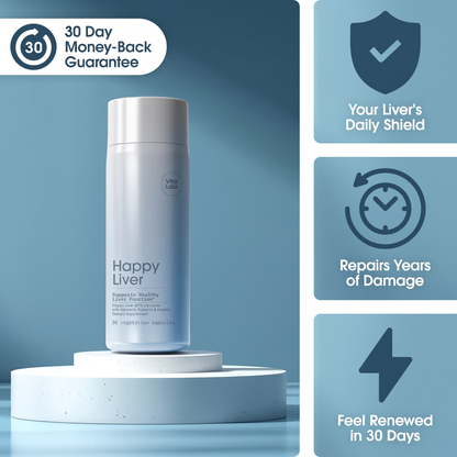 Happy Liver™ Advanced Liver Support for Energy, Bloating & Detox
