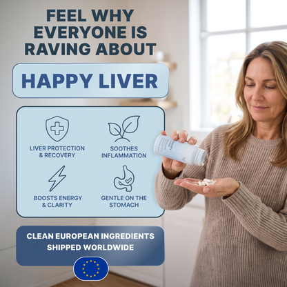 Happy Liver™ Advanced Liver Support for Energy, Bloating & Detox