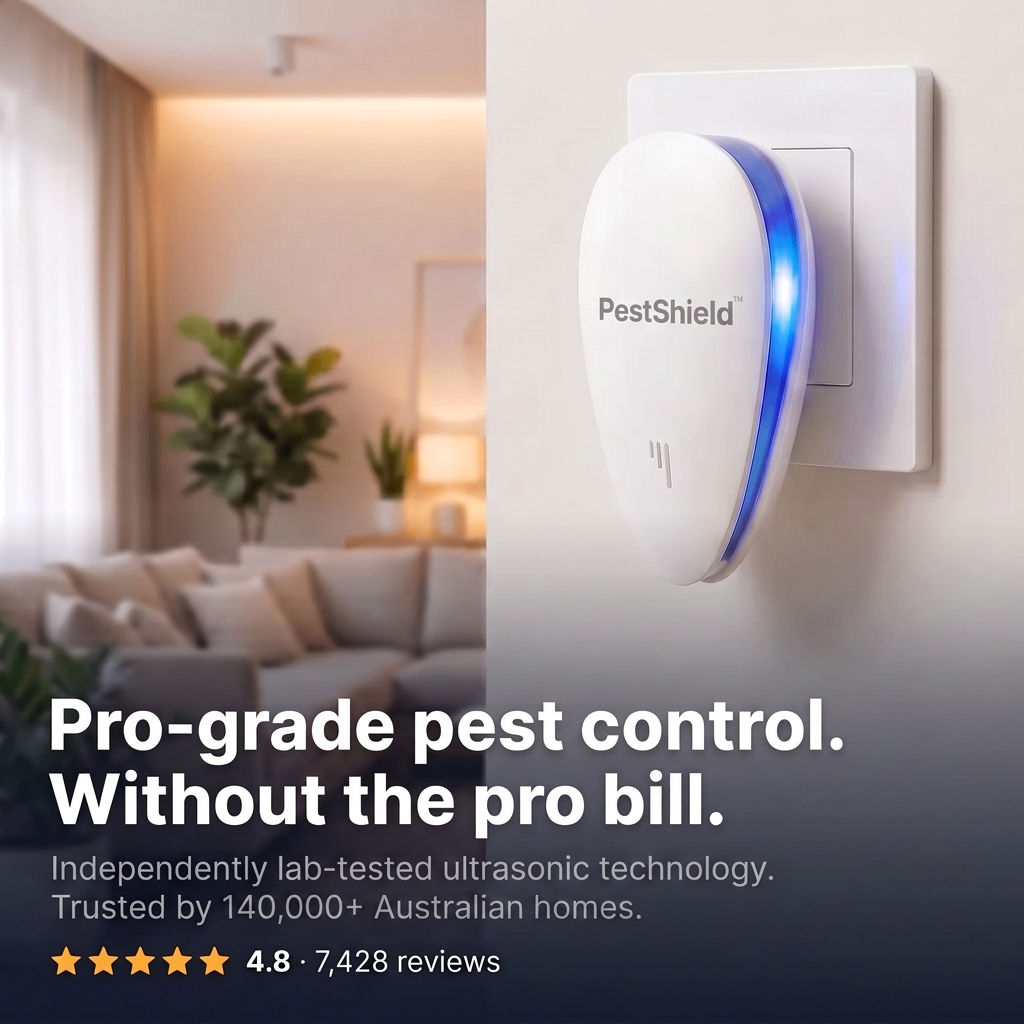 PestShield™ Ultrasonic Pest Repeller - Banish 14+ Pests for Good